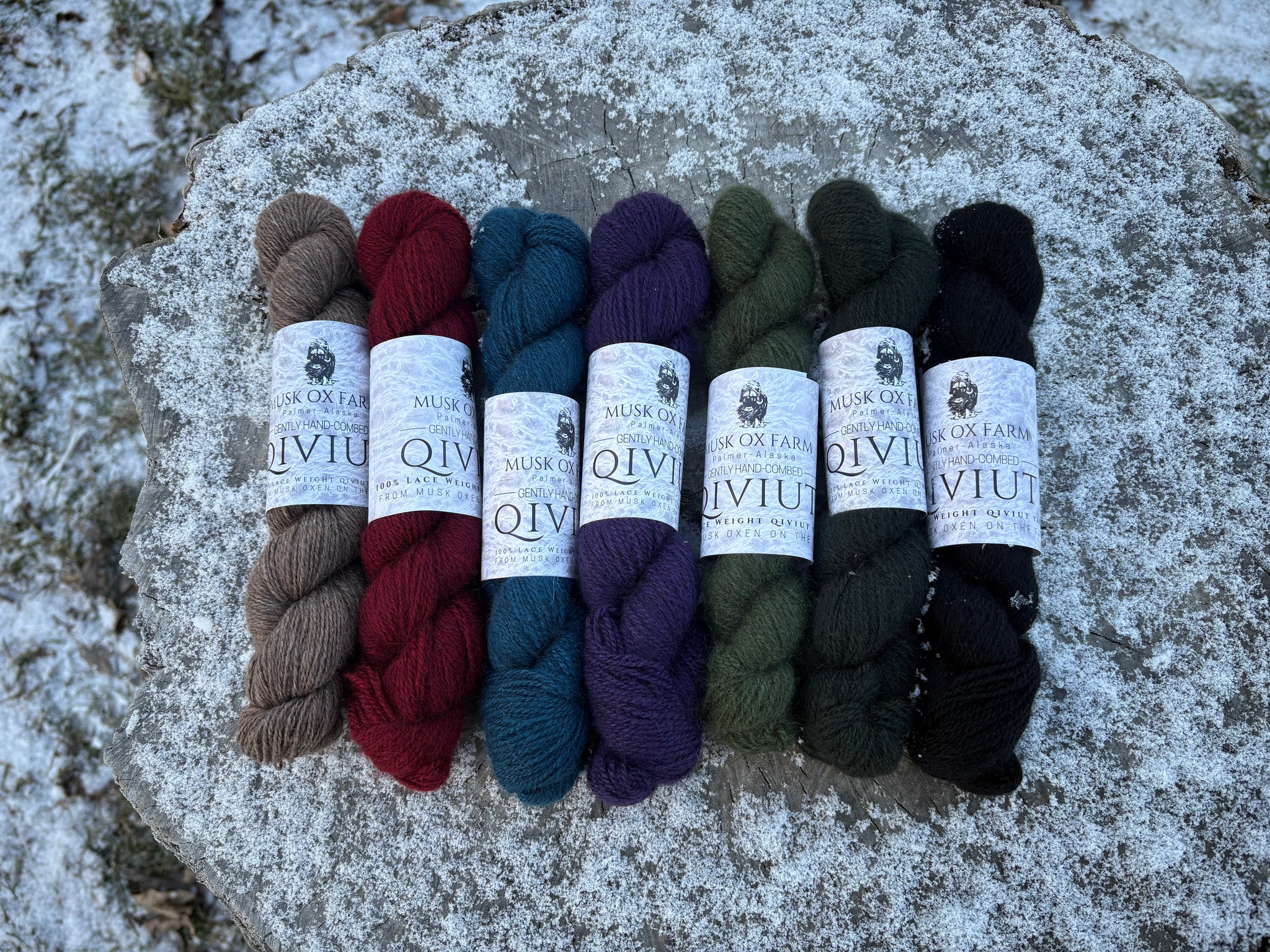 100% Qiviut Yarn – Musk Ox Farm Shop